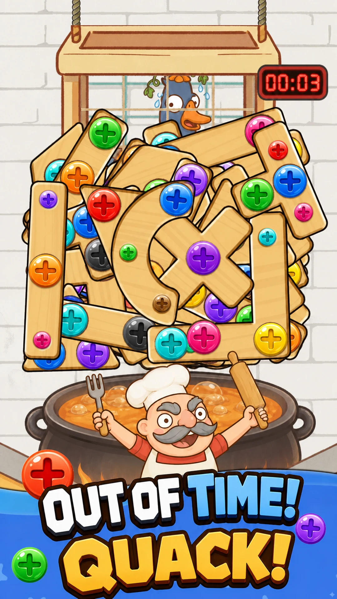 Screw Drop: Save the Duck screenshot