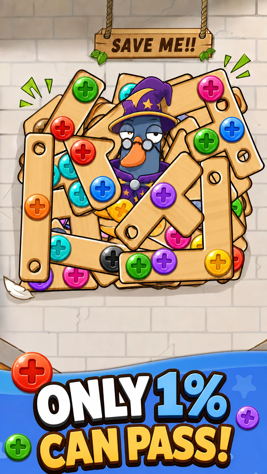 Screw Drop: Save the Duck screenshot